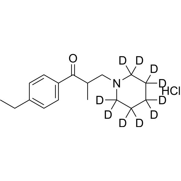 Eperisone-d10 hydrochloride (Eperisone hydrochloride-d10) 1246819-46-4